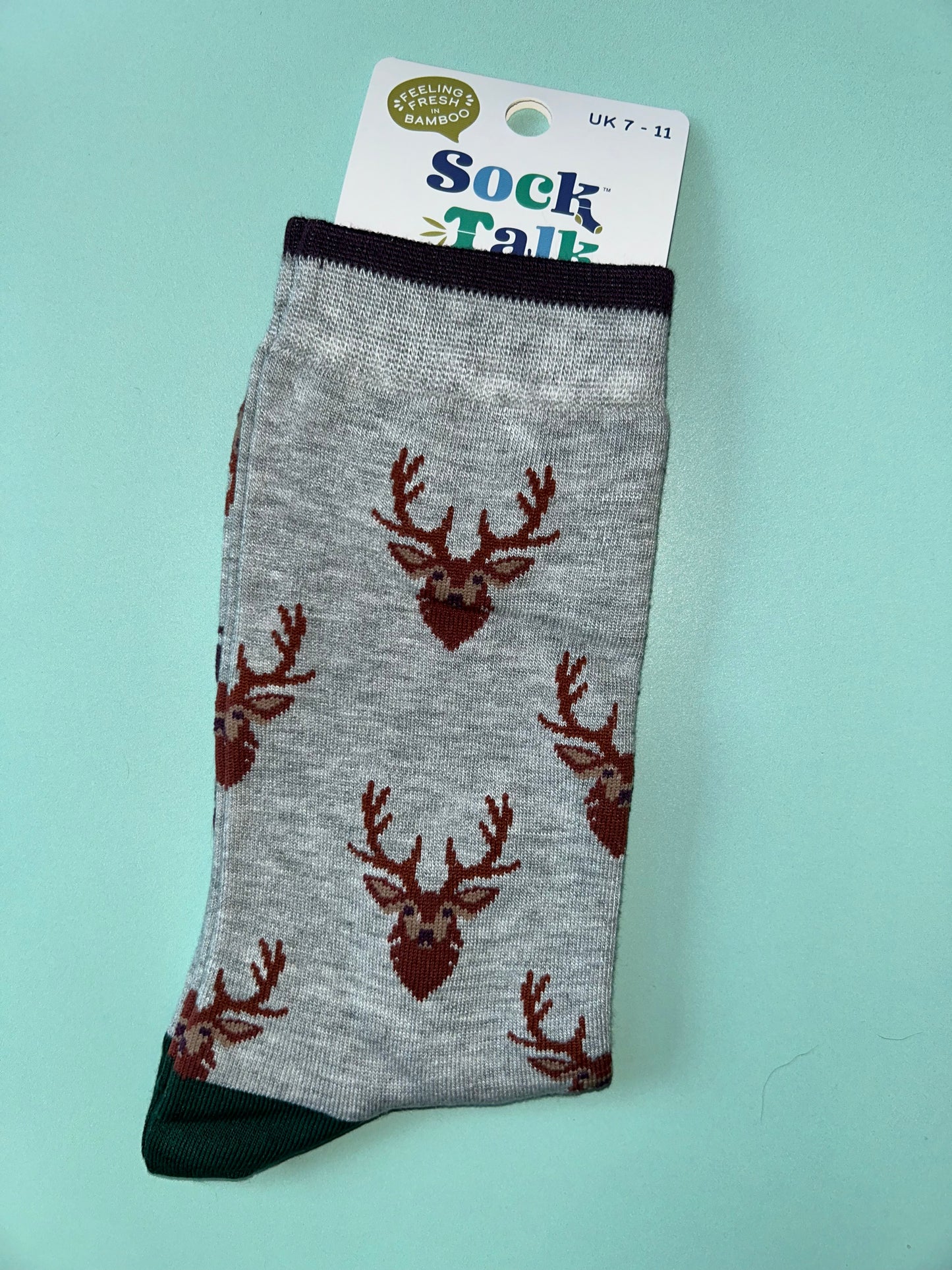 Deer bamboo socks