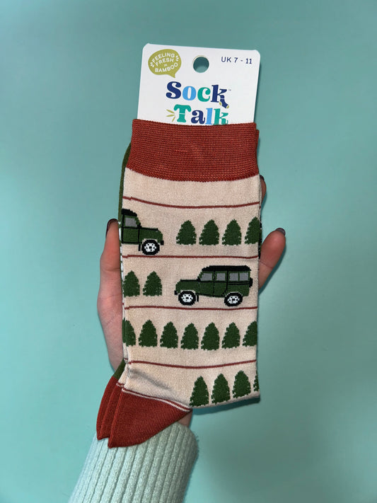 Land Rover bamboo socks